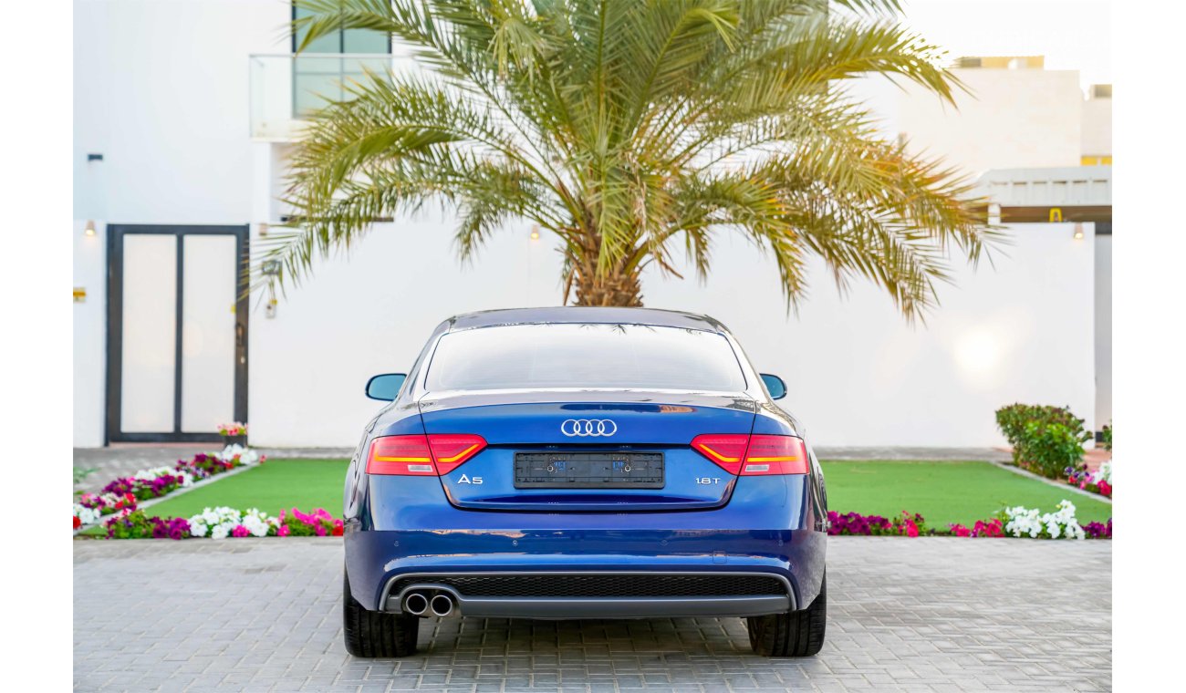 Audi A5 S-Line - Stunning Blue - AED 1,351 Per Month! - 0% DP