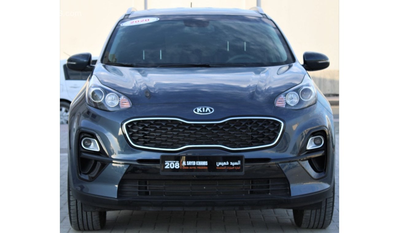 Kia Sportage Kia Sportage 2020 GCC, in good condition, 1600cc, without paint, without accidents, very clean from 