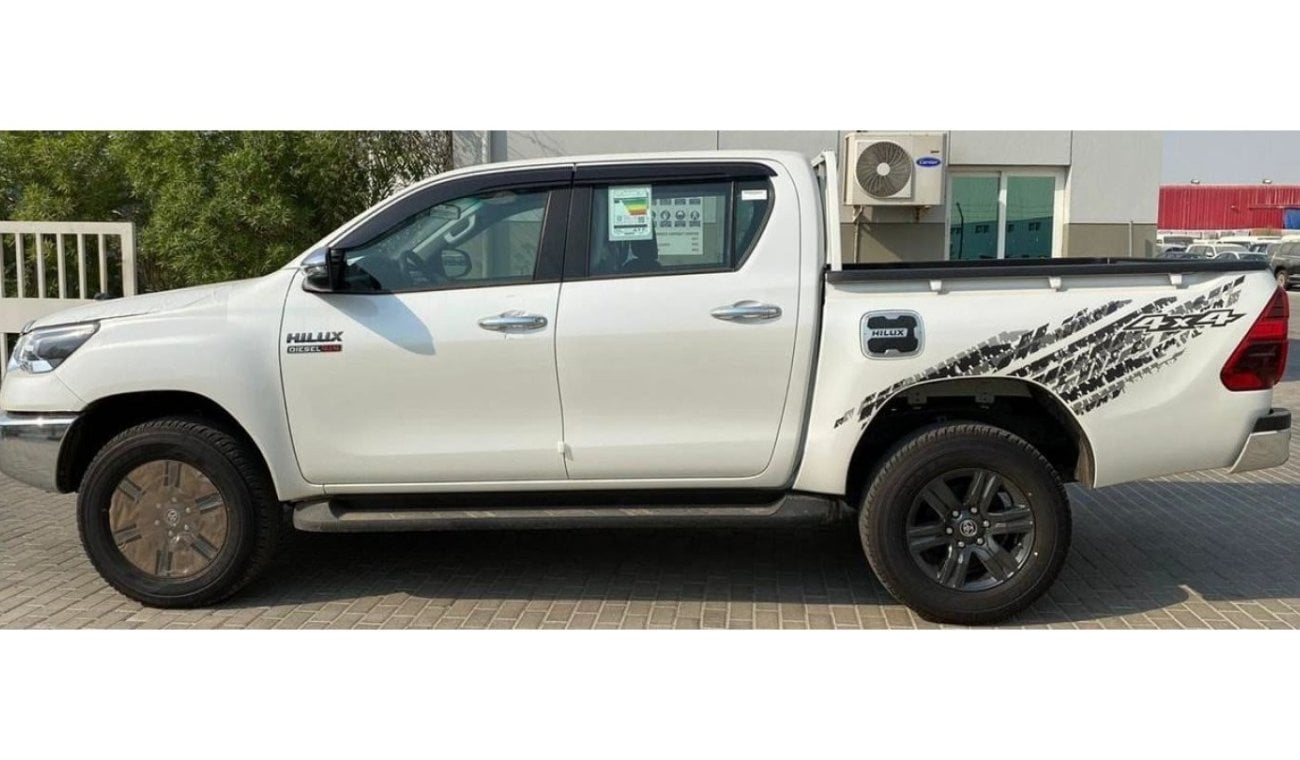 Toyota Hilux 21YM HILUX DC DIESEL 2.4L 4x4 HI 6AT ( White , Silver )