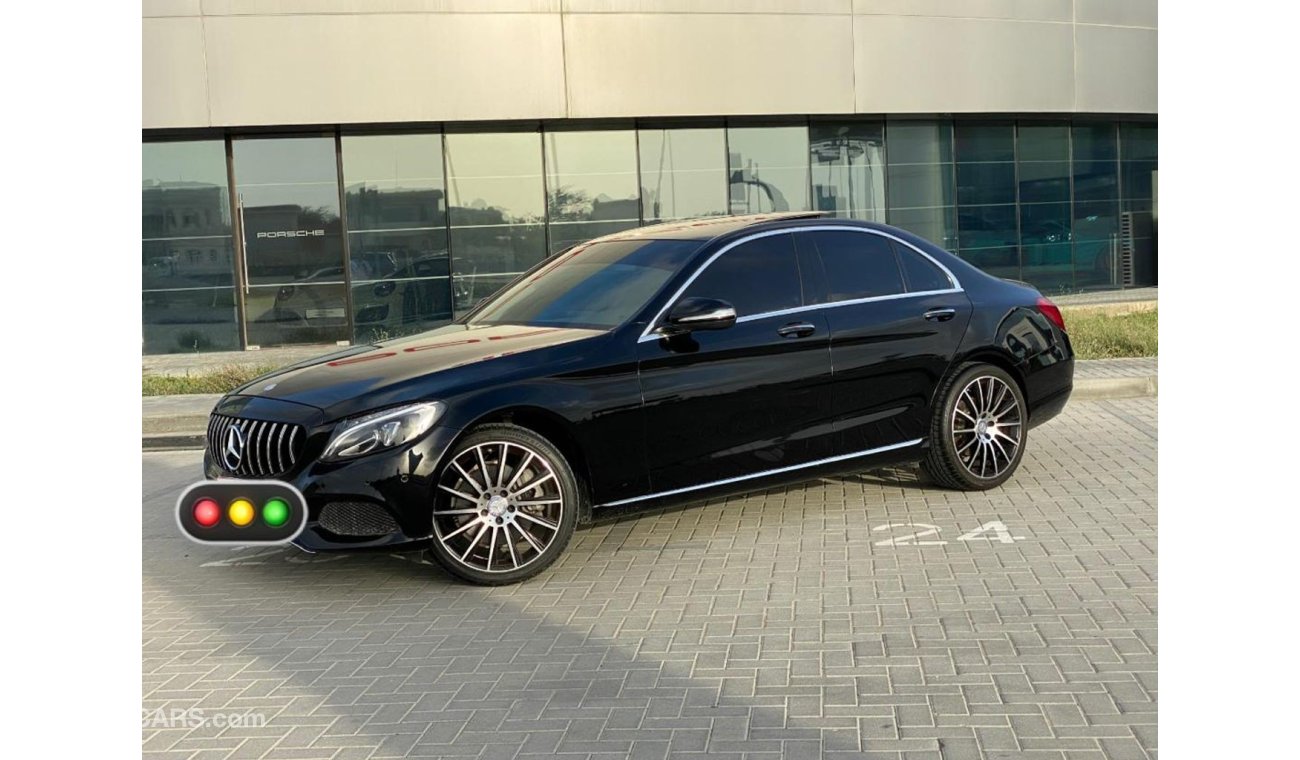 Mercedes-Benz C 300 with C63 AMG kit