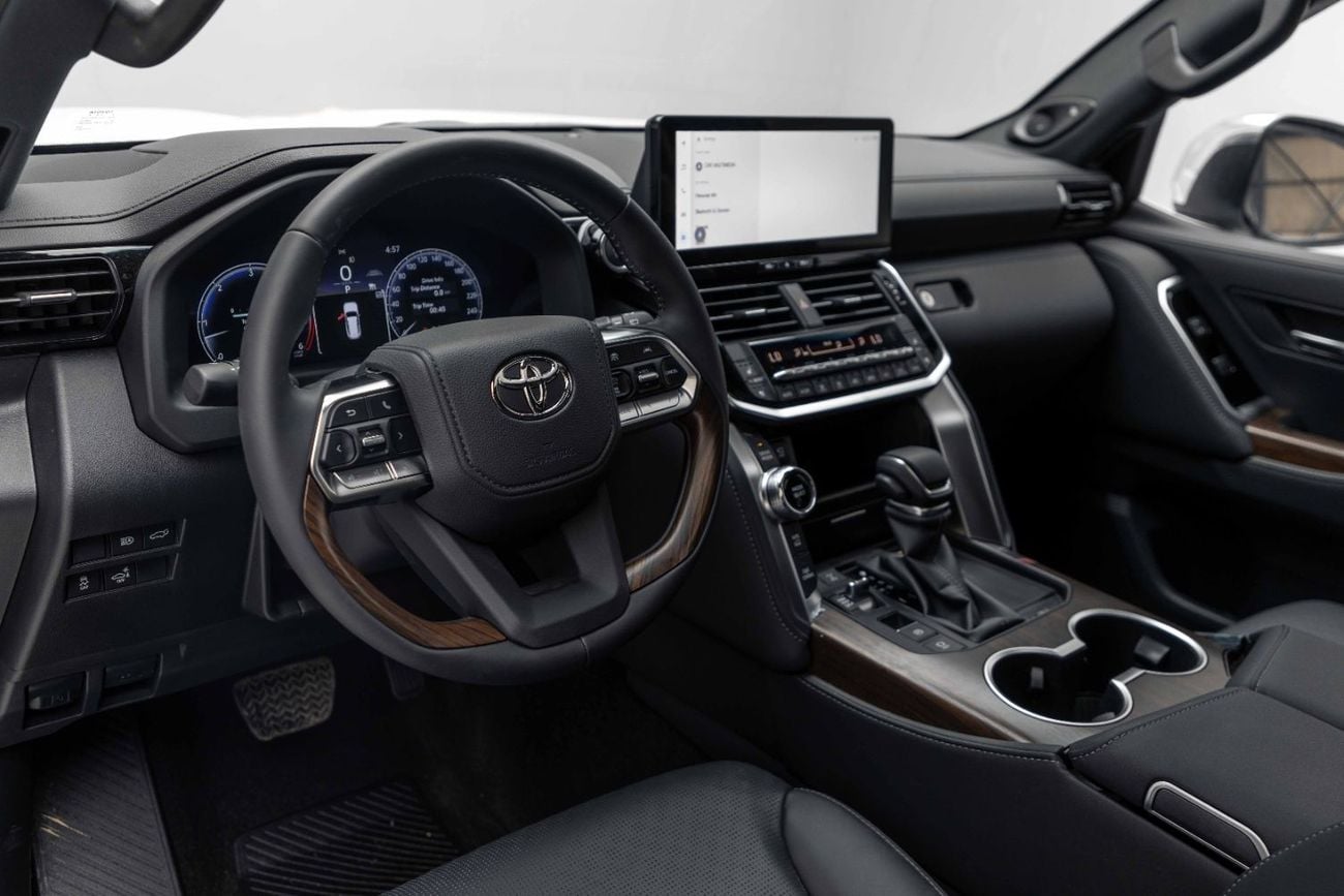 Toyota Land Cruiser VX LC300 3.3L - White Pearl Inside Black | Export Only