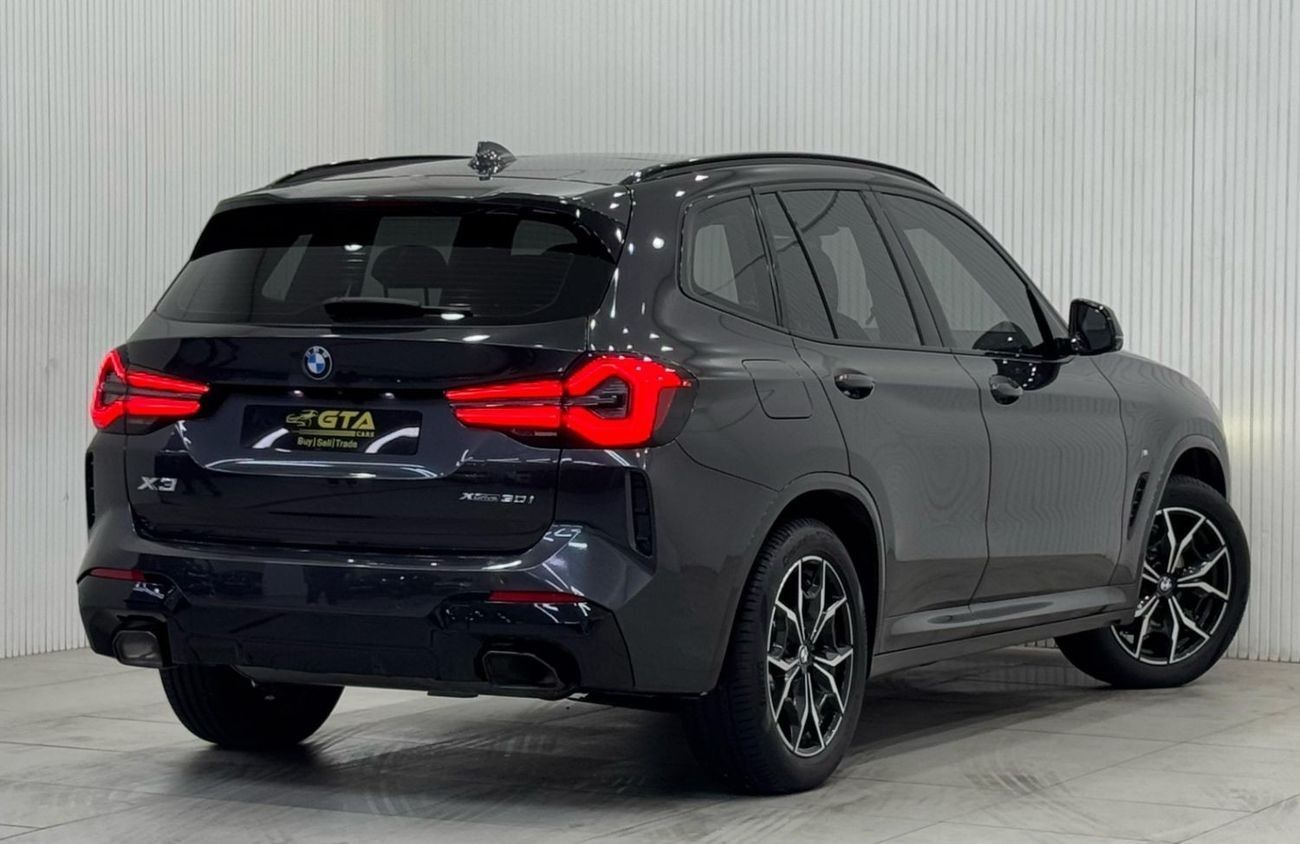 بي أم دبليو X3 xDrive 30i M Sport 2.0L 2023 BMW X3 xDrive30i M-Sport, 2029 BMW Warranty + Service Pack, Very Low Km