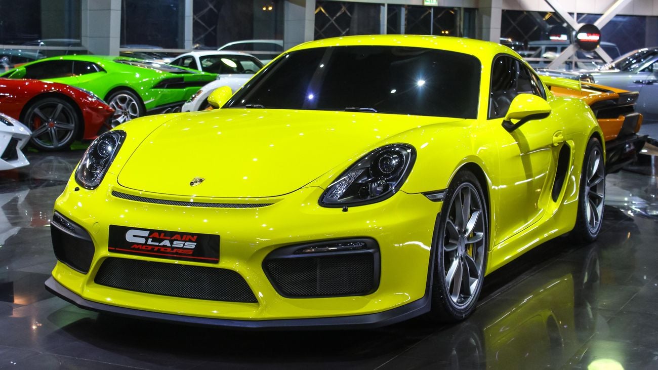 بورش كايمان 718 GT4