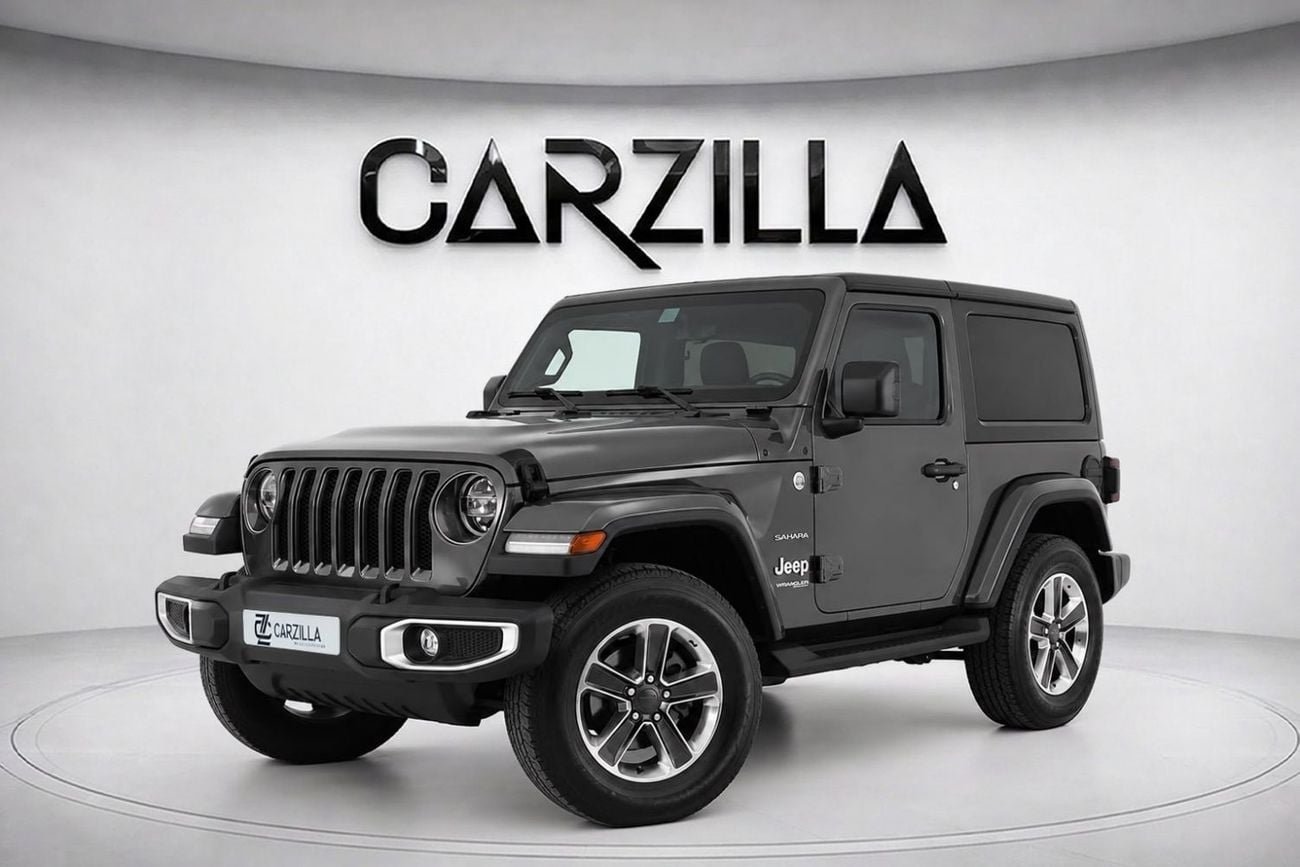 Jeep Wrangler Jeep Wrangler Sahara 3.6 V6 2-Door 2022 l Full Agency Service l AED 2,350 / Monthly