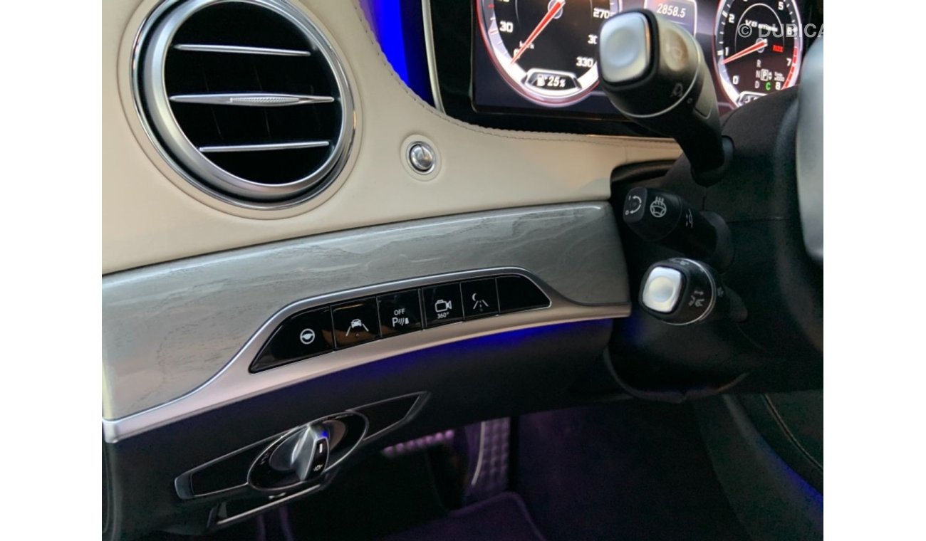 مرسيدس بنز S 550 ‏MERCEDES - S550 AMG - 2014 V8 -BODY KIT63-2019