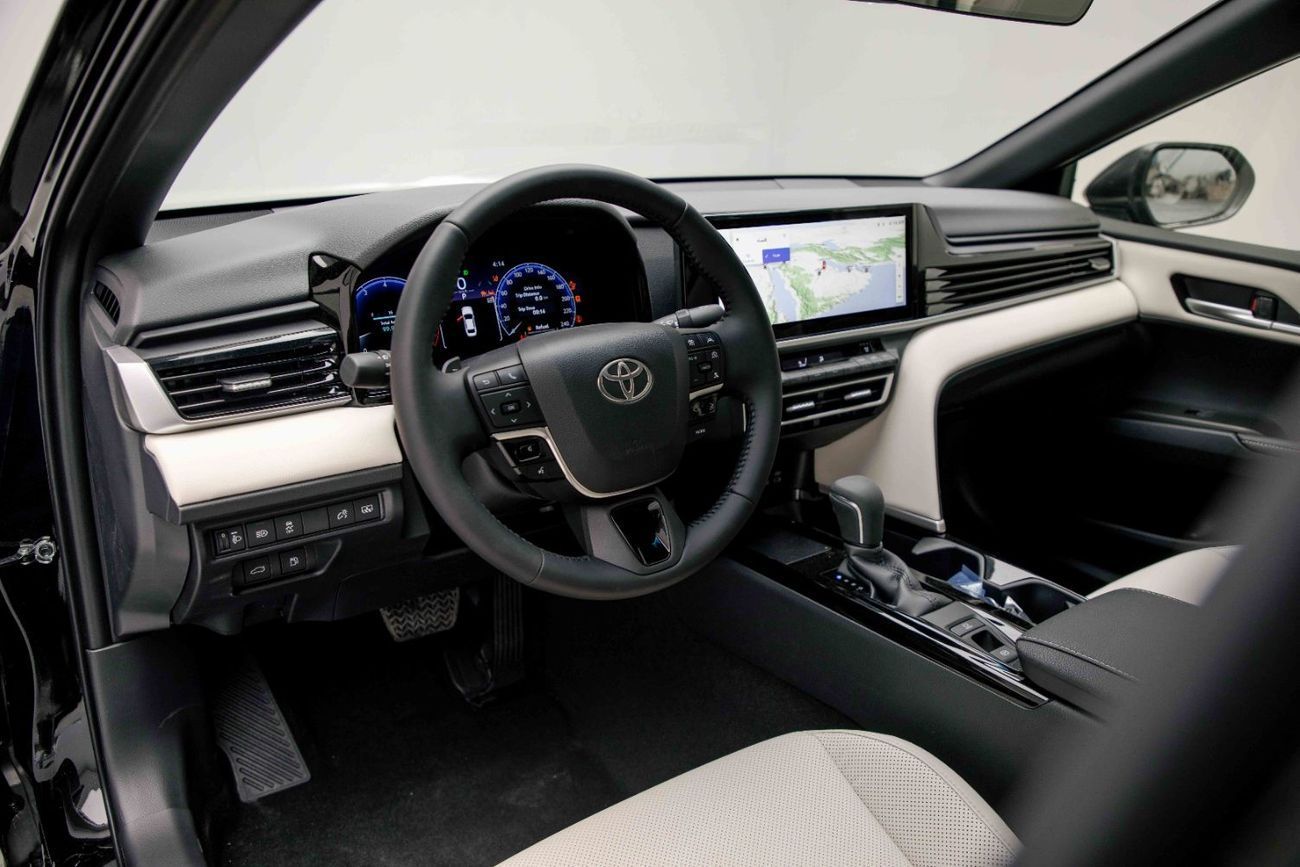 Toyota Camry GLE 2.5L - Netural Black Inside Formage  | Export Only