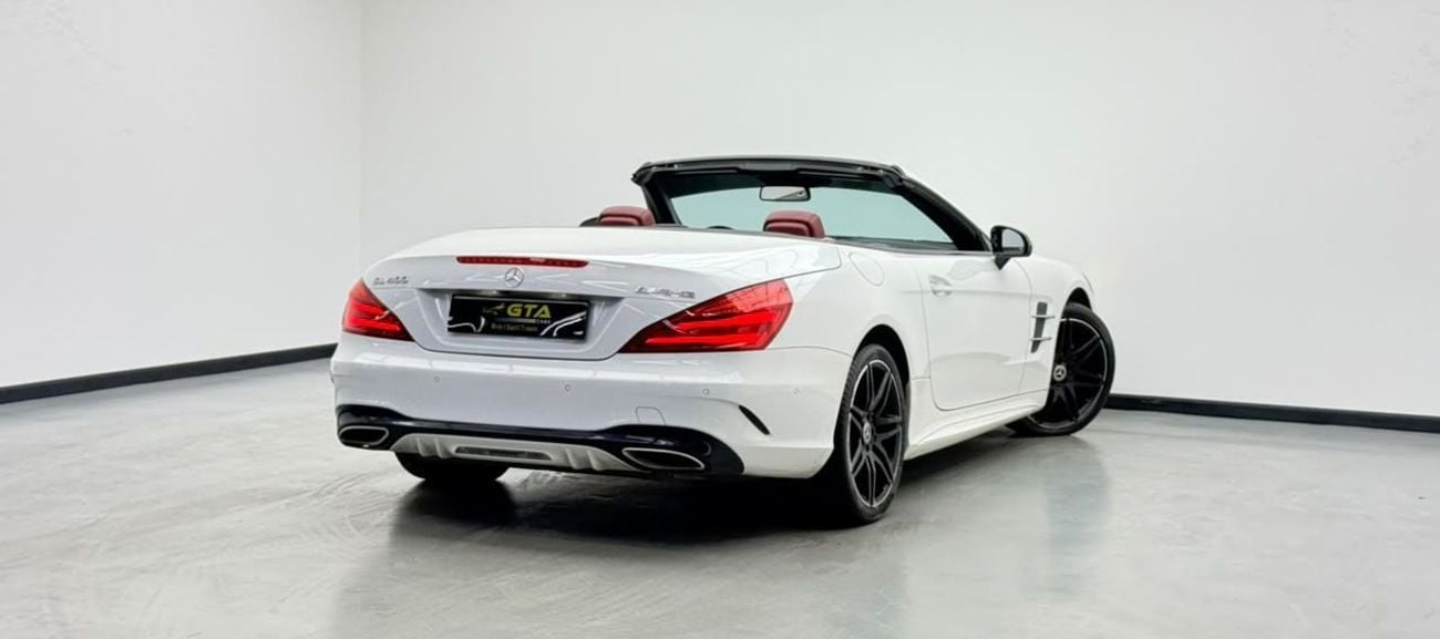 مرسيدس بنز SL 400 ستاندارد مرسيدس SL 400 AMG موديل 2018، سجل صيانة كامل، كاملة المواصفات، بحالة ممتازة، خليجية