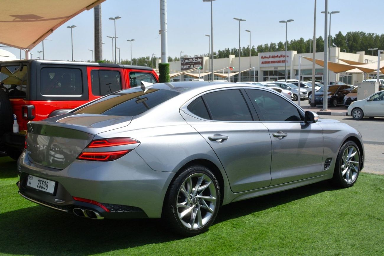Genesis G70 GINISES/2022//ORIGINAL AIR BAGS/LOOW MILEG//TURBO//NO ACCIDINT