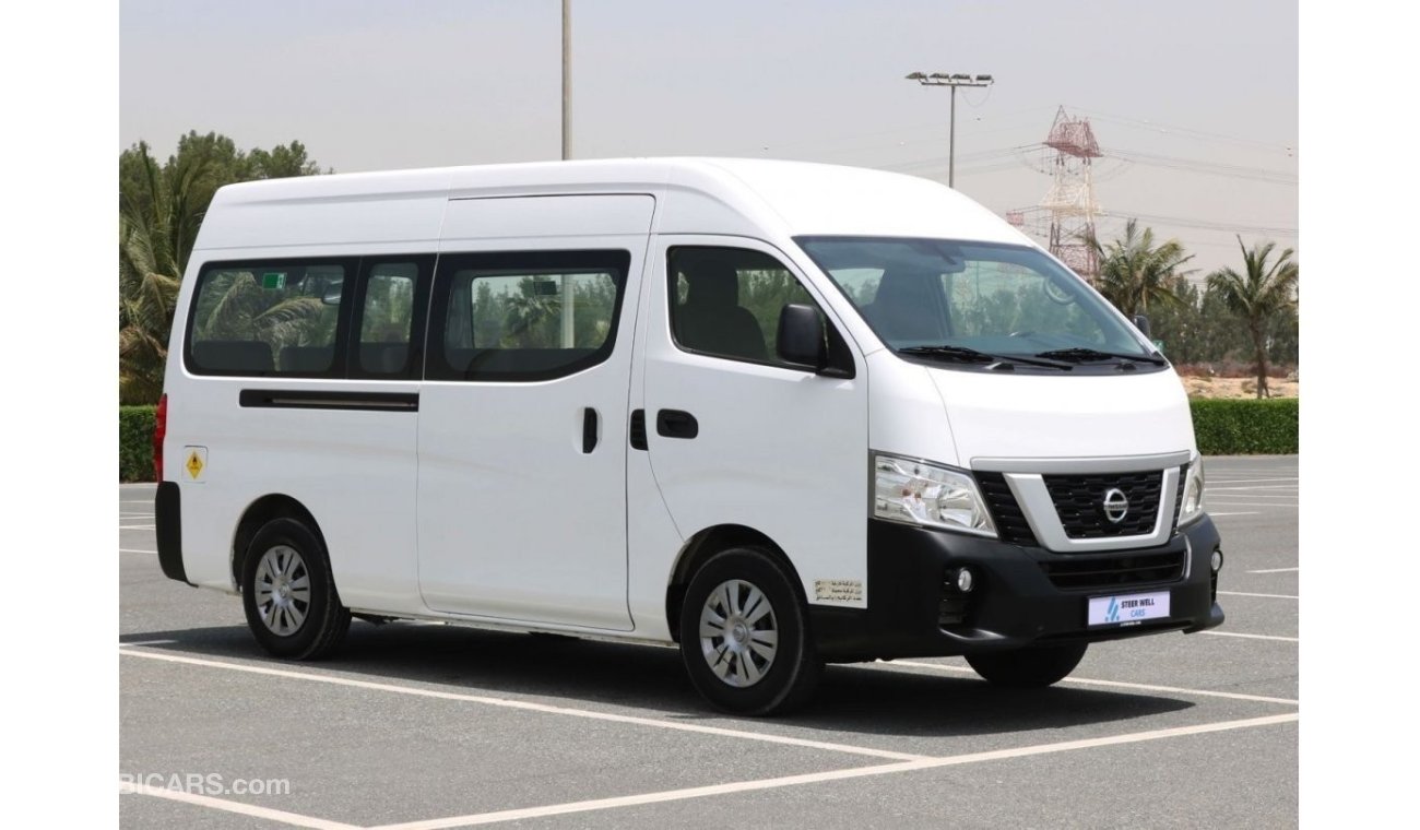 Nissan Urvan 2018 | NISSAN URVAN NV350 | 13 SEATER, AUTOMATC, PETROL | GCC SPECS AND EXCELLENT CONDITION