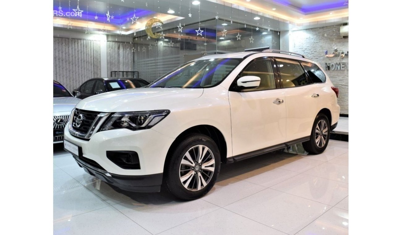 Nissan Pathfinder S EXCELLENT DEAL for our Nissan Pathfinder 4WD ( 2018 Model! ) in White Color! GCC Specs