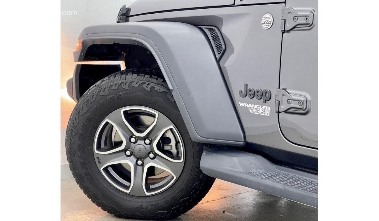 Jeep Wrangler Unlimited Sport 2021 Jeep Wrangler Unlimited, Agency Warranty- Full Service History- Service Contrac