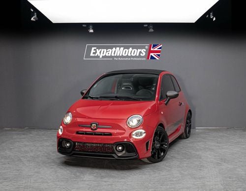 Abarth 695 1,460x60 • 20% DP • 2024 Abarth 695 Turismo Cabrio Nav Pack 180 BHP • Abarth Warranty • GCC