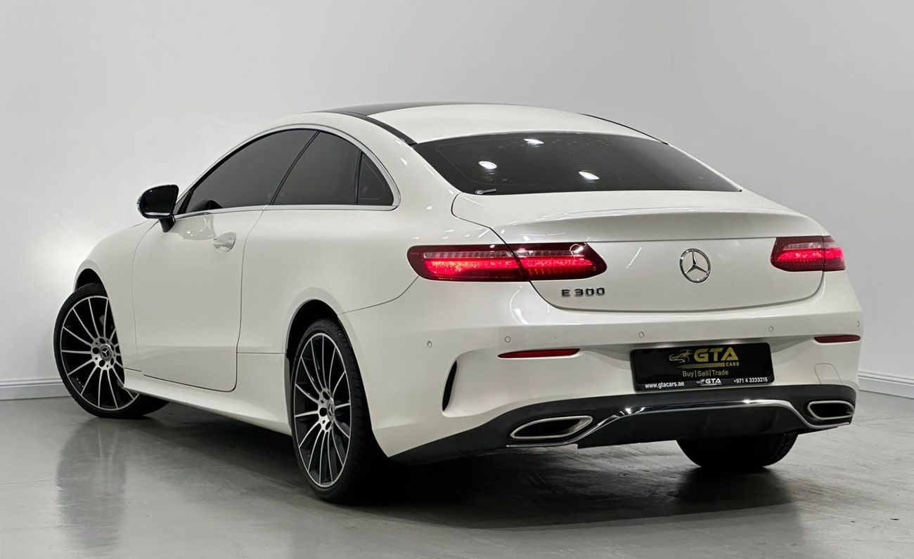 Mercedes Benz E300 2019 Mercedes Benz E300 AMG Coupe, Warranty, Full Mercedes Service History, Full Options, GCC