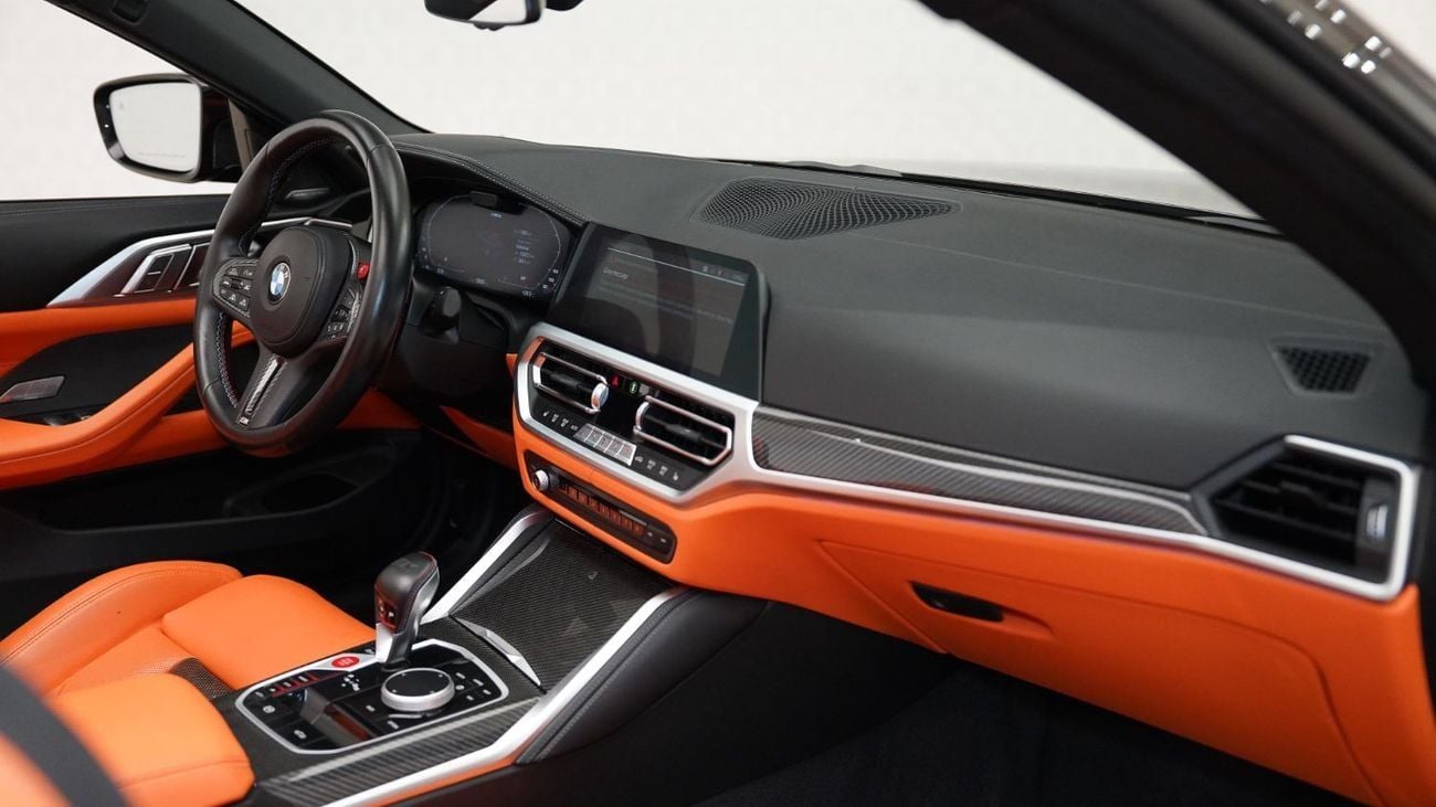 BMW M4 Competition | AED 5,865 PM | Warranty Feb-2026 | GCC