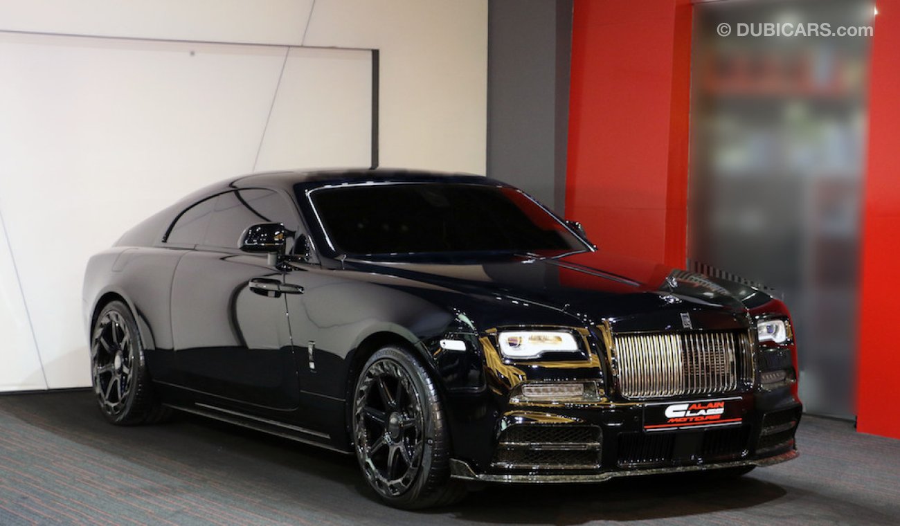 Rolls-Royce Wraith Black Badge With Mansory Kit