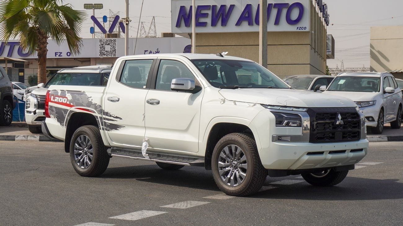 Mitsubishi L200 Brand New Mitsubishi L200 GLS 2025 Export 2.5L 4WD M/T|White/Black|L200-GLS-AT-25|