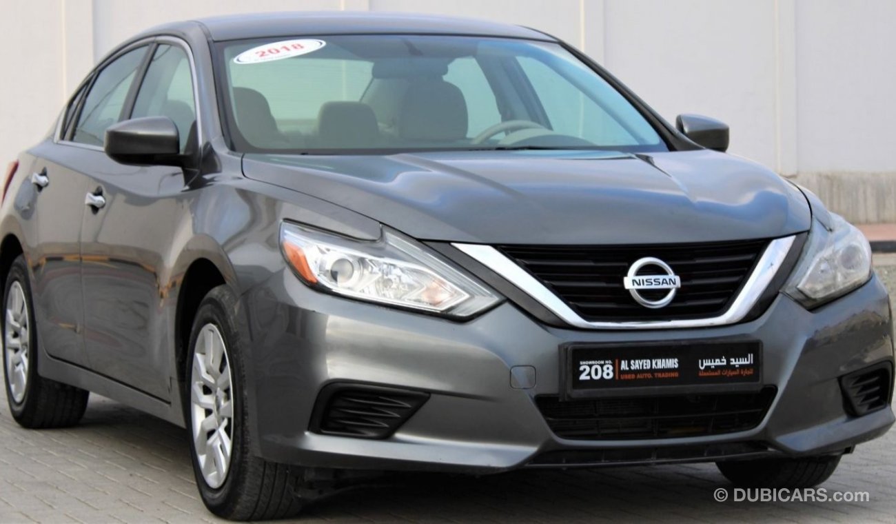 Nissan Altima S S Nissan Altima 2018 GCC, in agency condition, without paint, without accidents, very clean from i