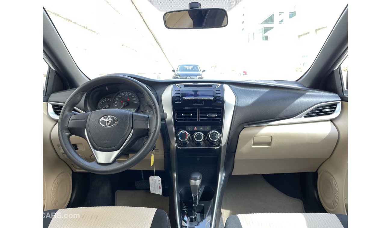 Toyota Yaris 1.3L | SE|  GCC | EXCELLENT CONDITION | FREE 2 YEAR WARRANTY | FREE REGISTRATION | 1 YEAR FREE INSUR