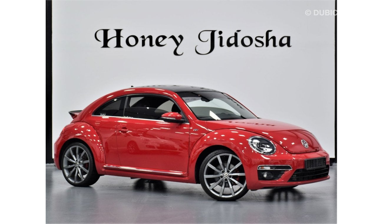 Volkswagen Beetle EXCELLENT DEAL for our Volkswagen Beetle TURBO R-Line 2016 Model!! in Red Color! GCC Specs