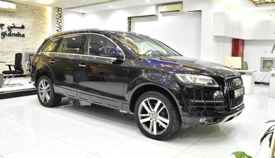 Audi Q7 EXCELLENT DEAL for our Audi Q7 35 TFSi ( 2014 Model ) in Black Color GCC Specs