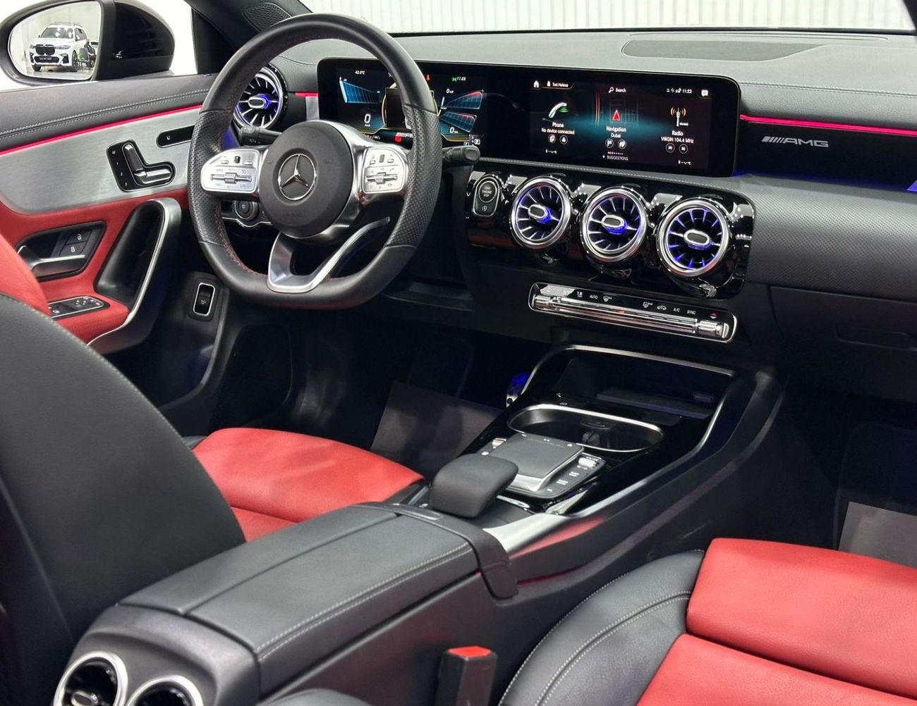 Mercedes-Benz CLA 35 AMG 2021 Mercedes CLA35, March 2026 Gargash Warranty + March 2025 Gargash Service Contract, GCC