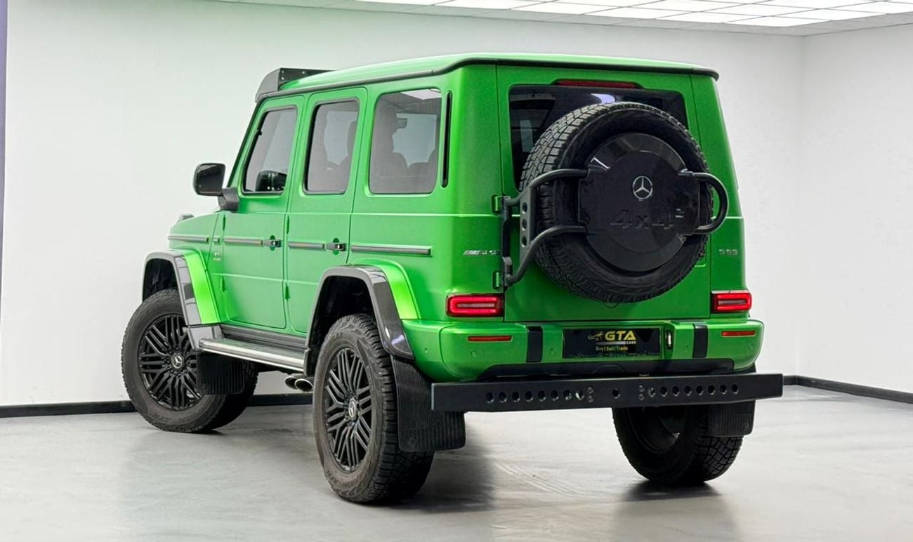 مرسيدس بنز G 63 AMG 4X4² 2022 Mercedes Benz G63 4x4², 2028 MB Warranty, 2026 MB Service Pack, Very Low Km, GCC