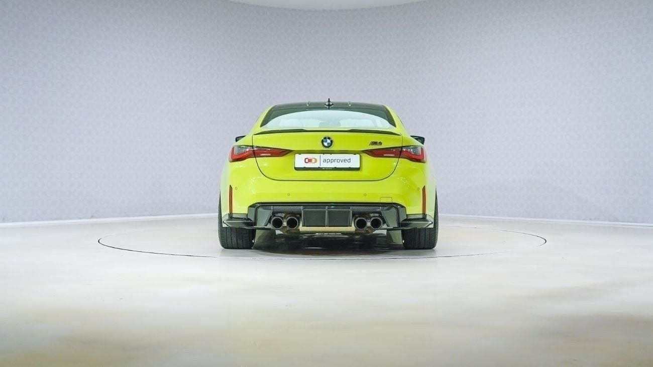 بي أم دبليو M4 | AED 4,385 PM | 2 Years Unlimited Warranty | GCC