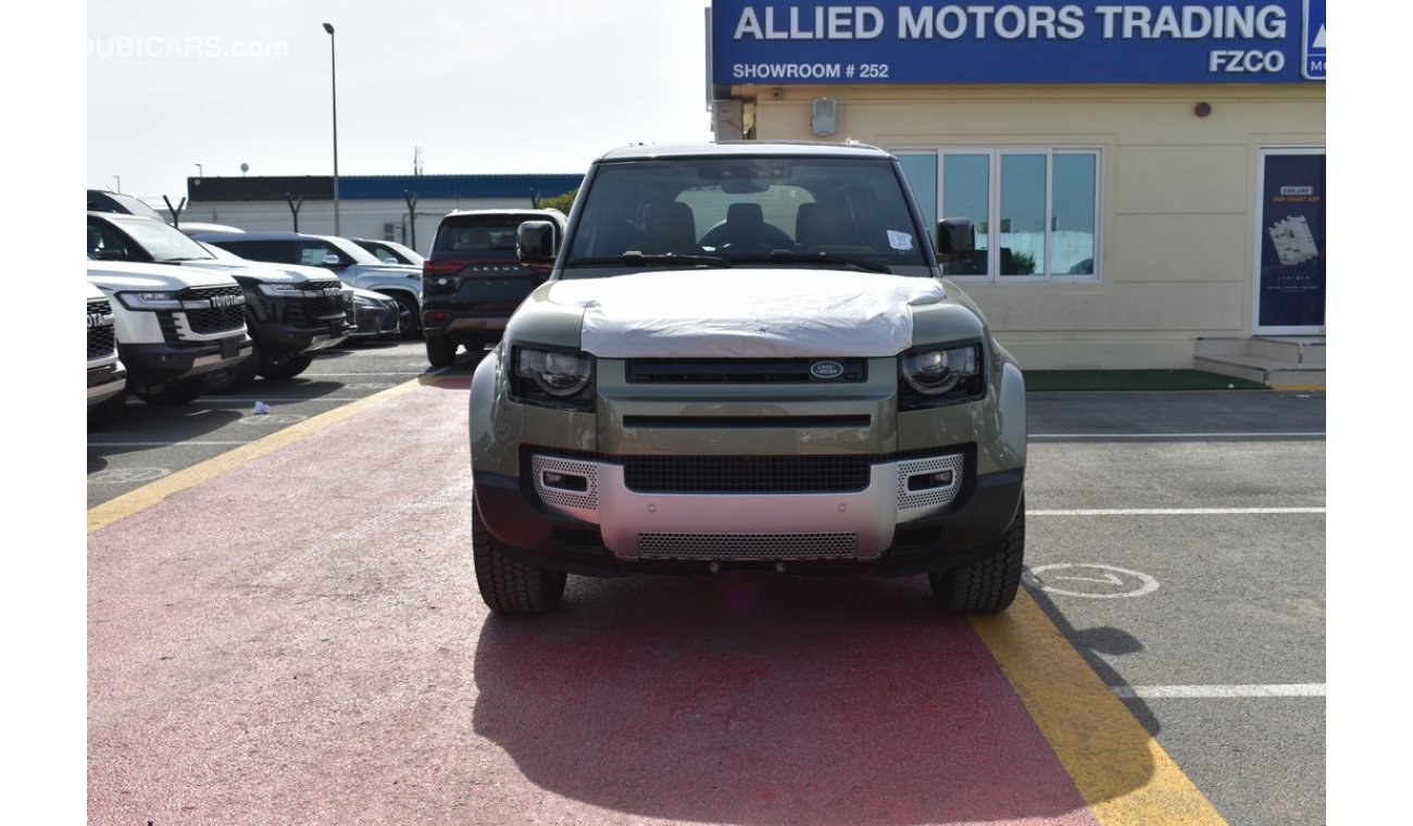 Land Rover Defender 110 HSE 3.0L - P400 - MY23 - GRN_TAN - GCC SPEC (SPL. LOCAL OFFER)