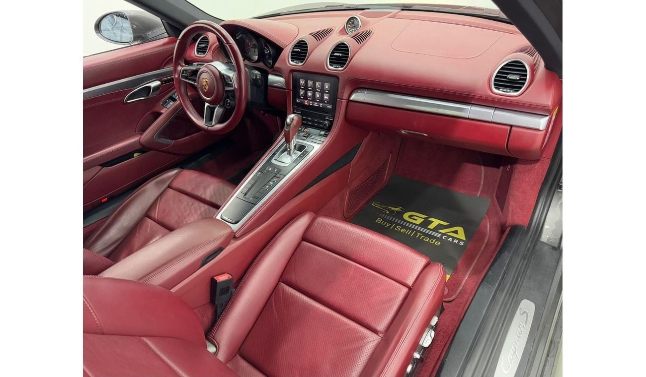 Porsche 718 Cayman S 2.5L A/T 2018 Porsche 718 Cayman S, Warranty, Full Service History, Low Kms, GCC