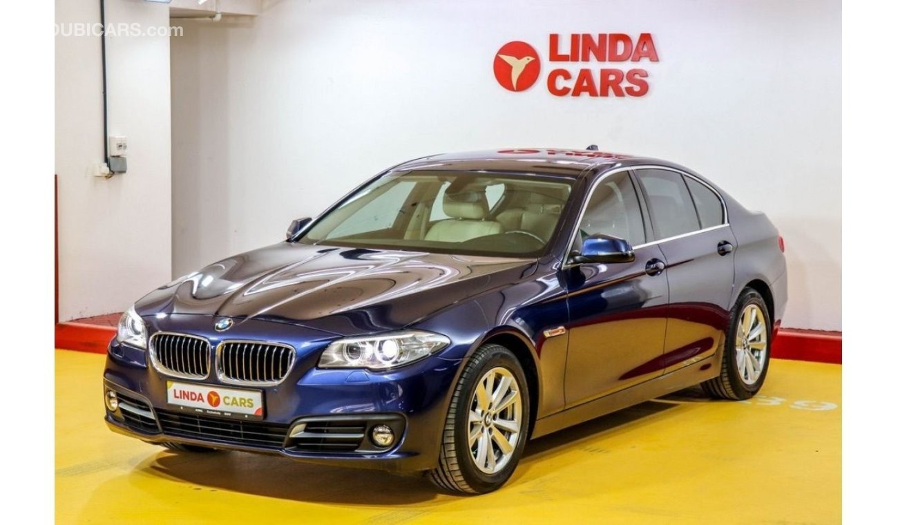 بي أم دبليو 520 BMW 520i 2016 GCC under Warranty with Flexible Down-Payment.