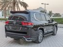 Toyota Land Cruiser Toyota Landcruiser 2016 LHD black exterior and red interior 7 seaters