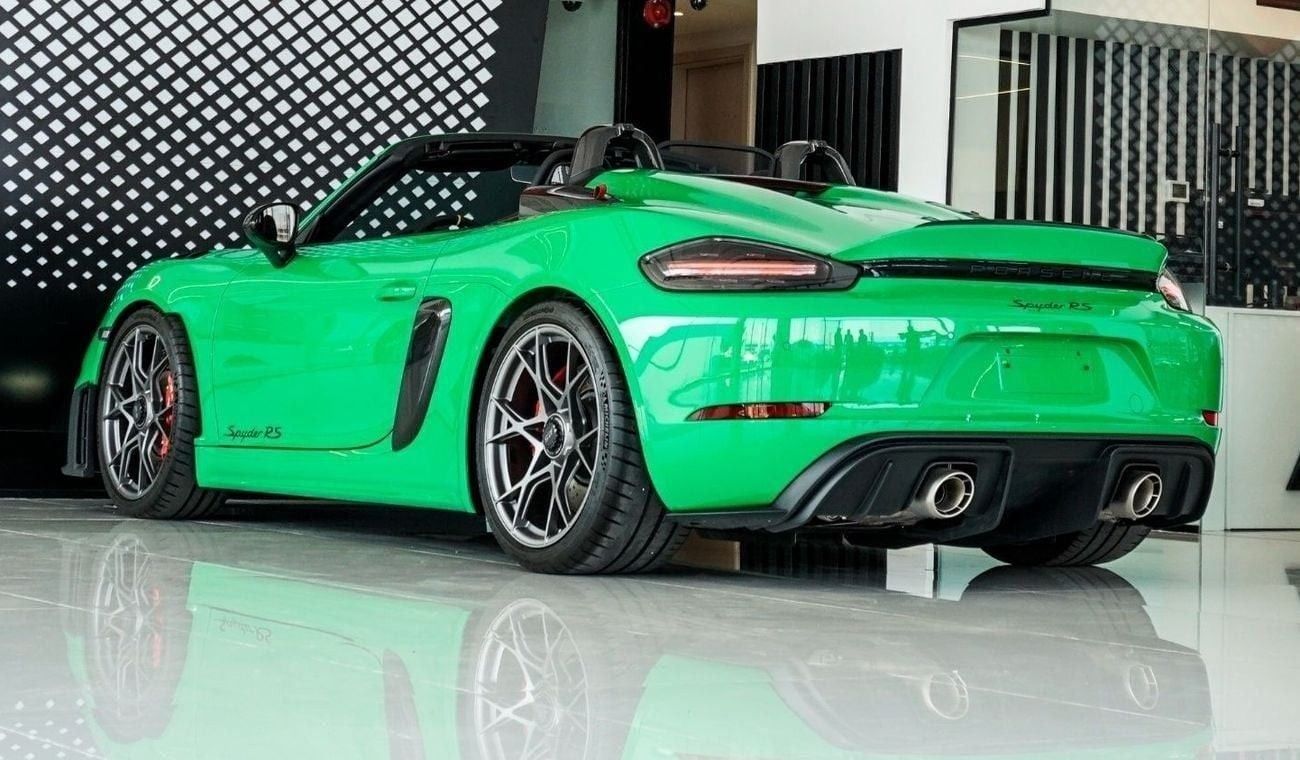 بورش 718 سبيدر RS PORSCHE 718 SPYDER WEISSACH GT4 RS, 2024, LIMITED EDITION 1 OF 500, ZERO KM