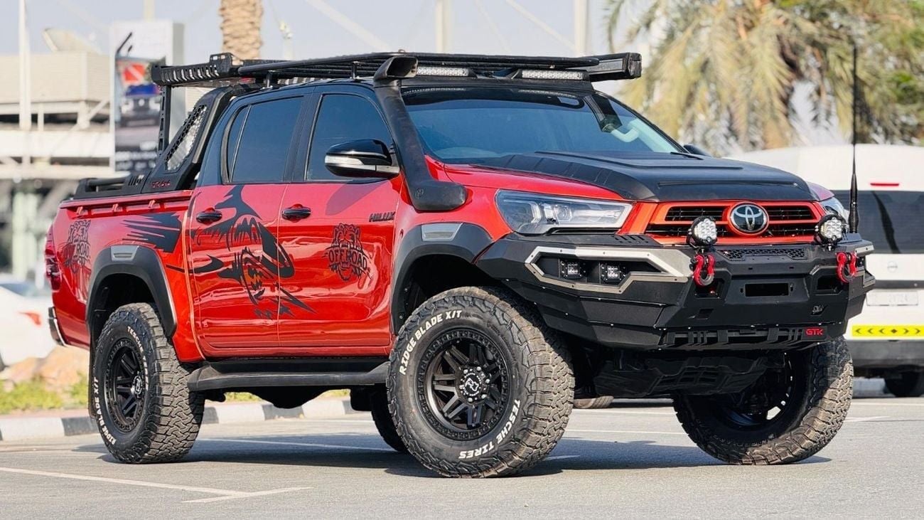 Toyota Hilux OFF ROAD MODIFIED | ROOF RACK SIDE AWINGIN CAMPING TENT | RHD | 2017 | 2.8L DIESEL ENGINE | MANUAL T