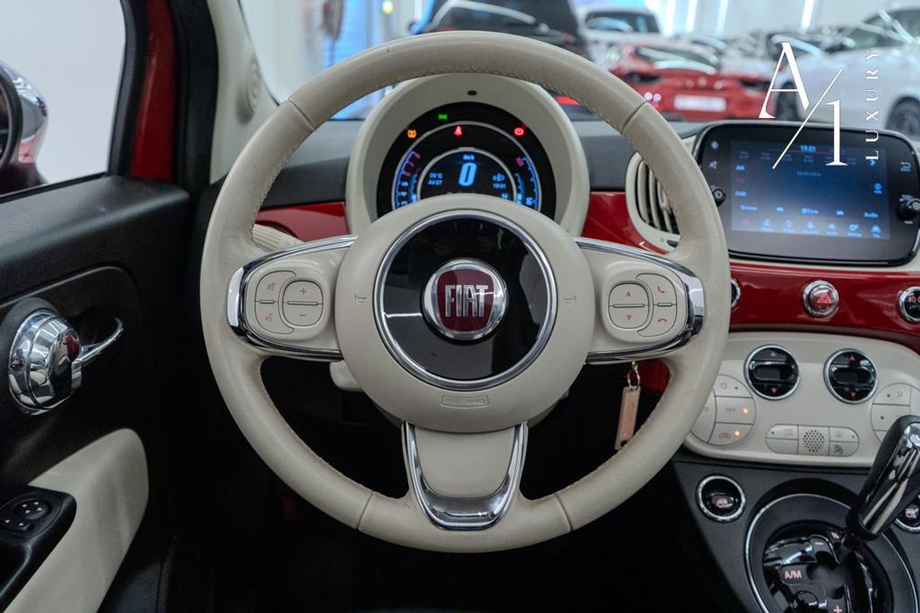 فيات 500C 2022 Fiat 500c Dolcevita Convertible, Warranty, Full Service History, Low Kms, GCC