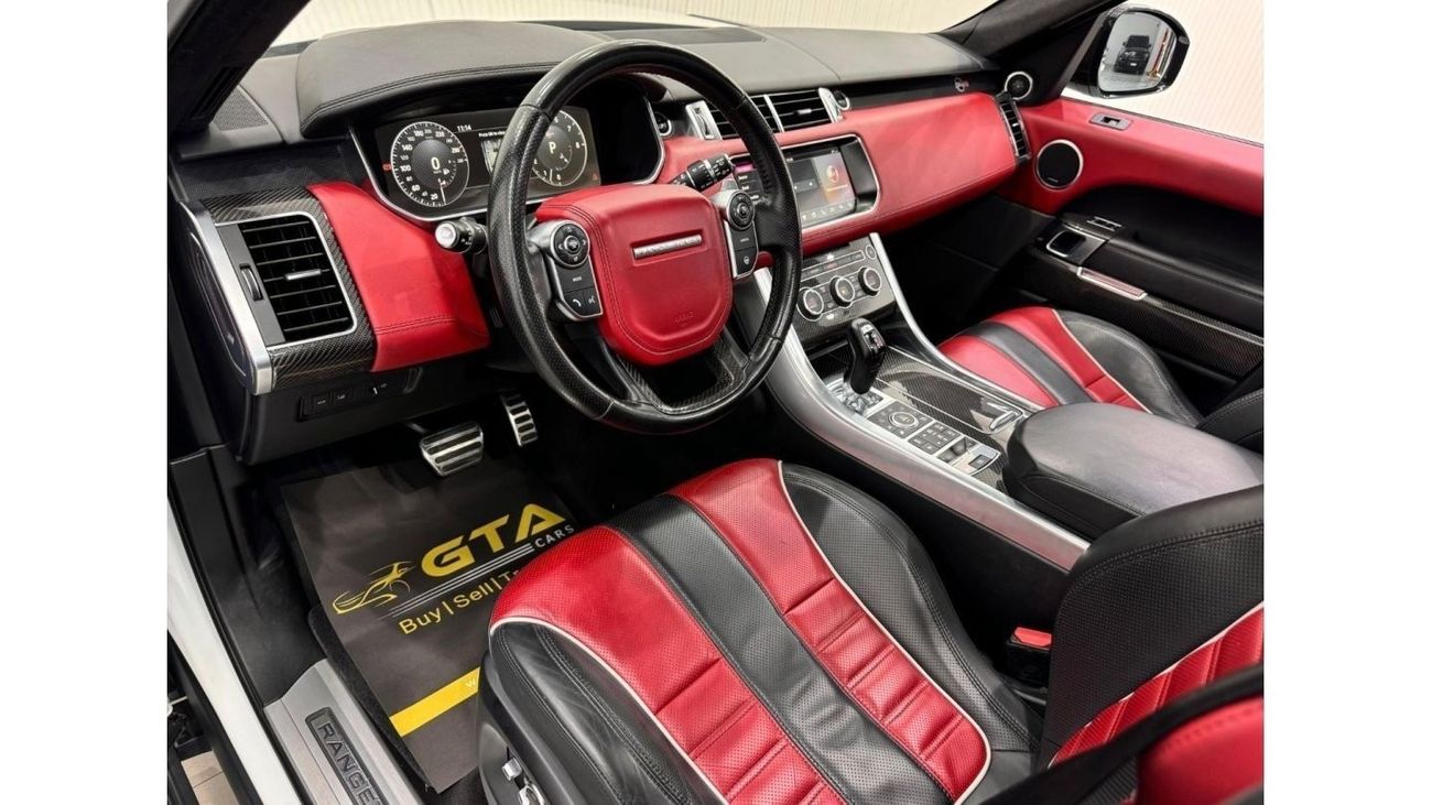 Land Rover Range Rover Sport 2017 Range Rover Sport SVR, Warranty, Service History, Full Options, Low Kms, GCC Specs