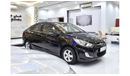 Hyundai Accent EXCELLENT DEAL for our Hyundai Accent ( 2014 Model ) in Black Color GCC Specs