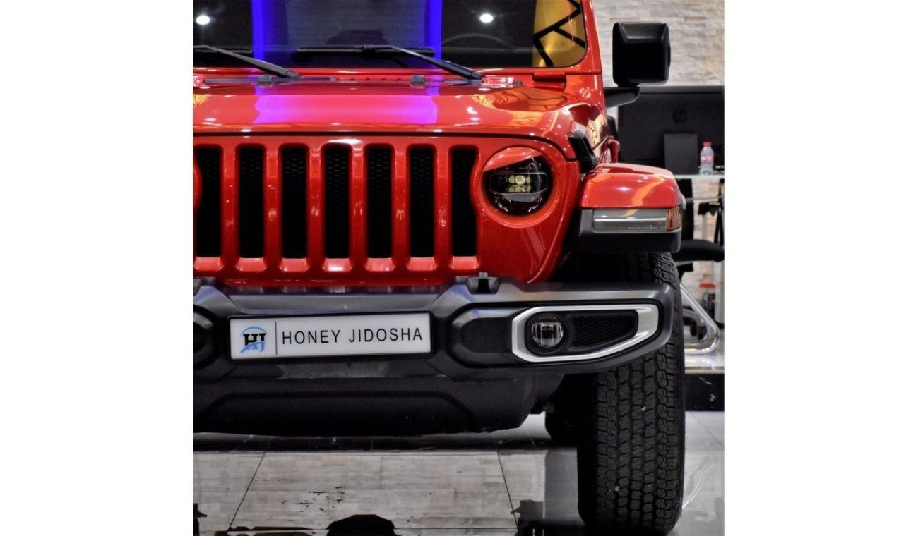 Jeep Wrangler EXCELLENT DEAL for our Jeep Wrangler Unlimited SAHARA ( TRAIL RATED 4x4 ) / 2018 Model / Red Color G