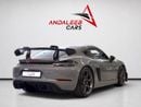 Porsche 718 Cayman AED 11,180 P.M | 0% DOWN PAYMENT | PORSCHE 718 CAYMAN GT4 RS | 4.0L NATURALLY ASPIRATED | 2023 | GCC