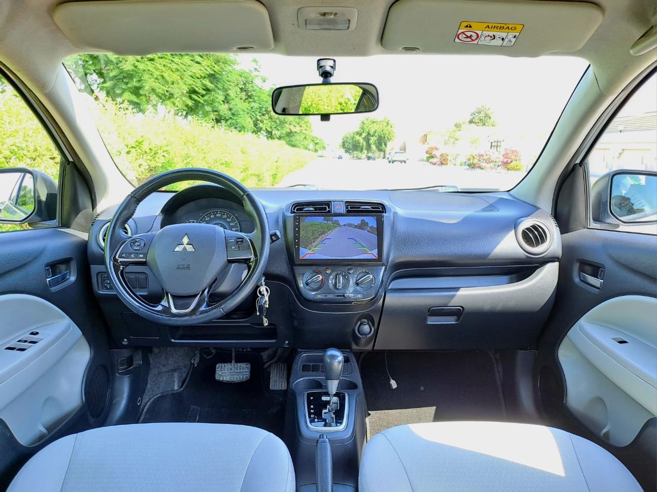 Mitsubishi Attrage GLX MID 380/- Monthly I GCC I Cruise, Camera, GPS I Accident Free