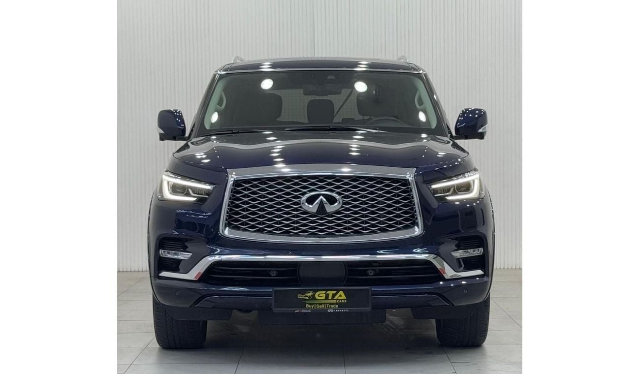 إنفينيتي QX80 Sensory 8 5.6L 2021 Infiniti QX80 Sensory, 2026 Infiniti Warranty, Full Infiniti Service History, 8