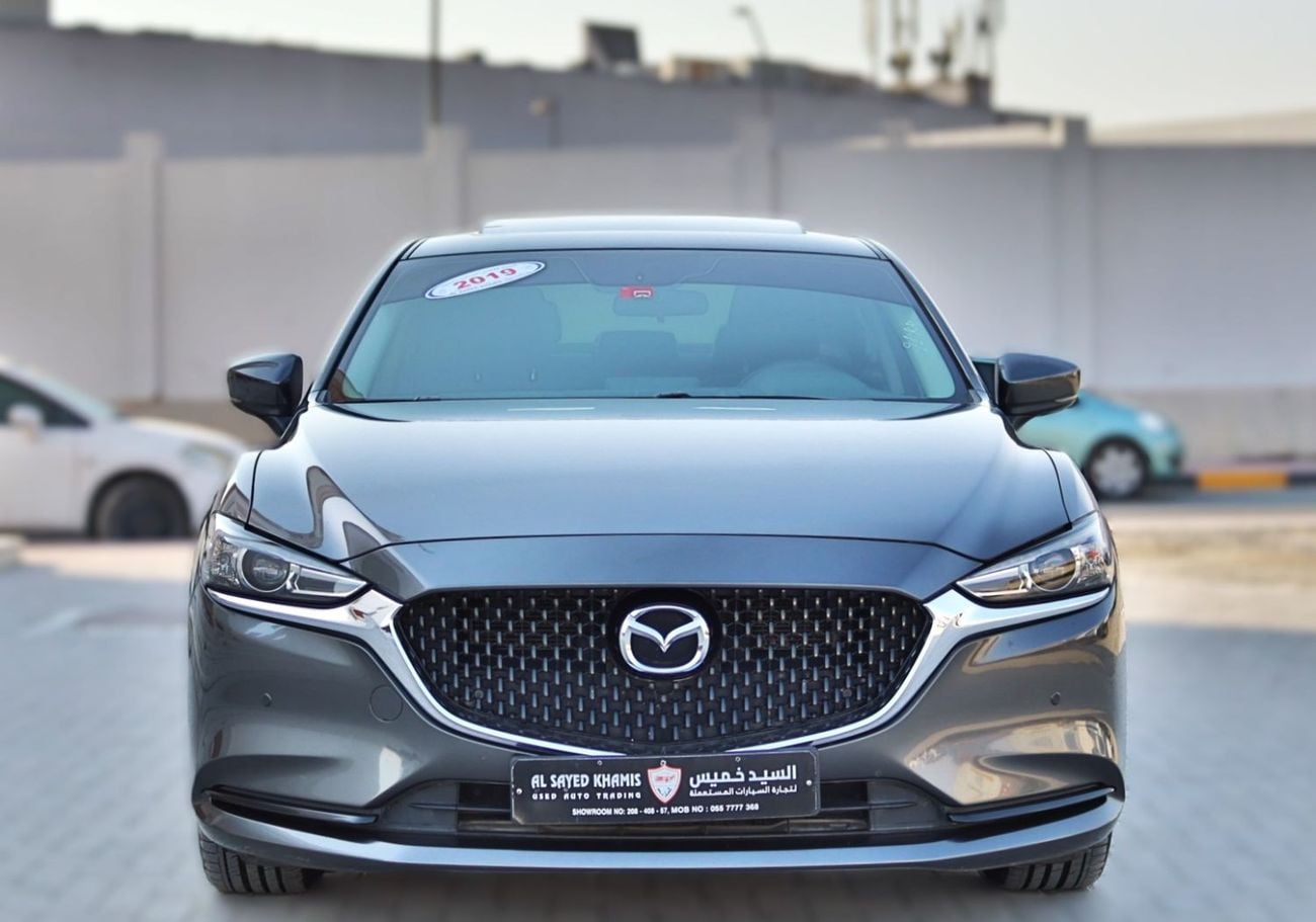 مازدا 6 2019 مازدا 6 آر (GL)، سيدان ذات 4 أبواب، 2.5 لتر 4 سلندر بنزين، أوتوماتيكية، دفع أمامي