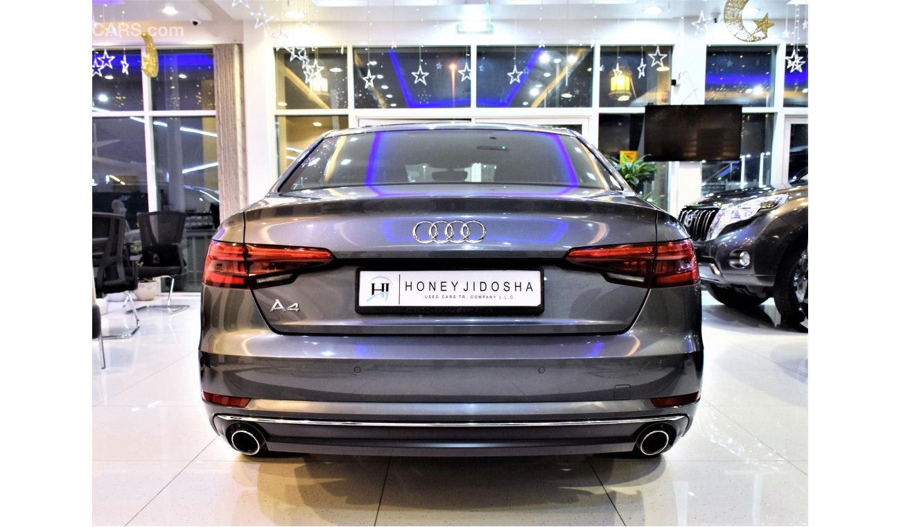 أودي A4 Only 30000 KM !! Under Agency Warranty And With FREE SERVICE !