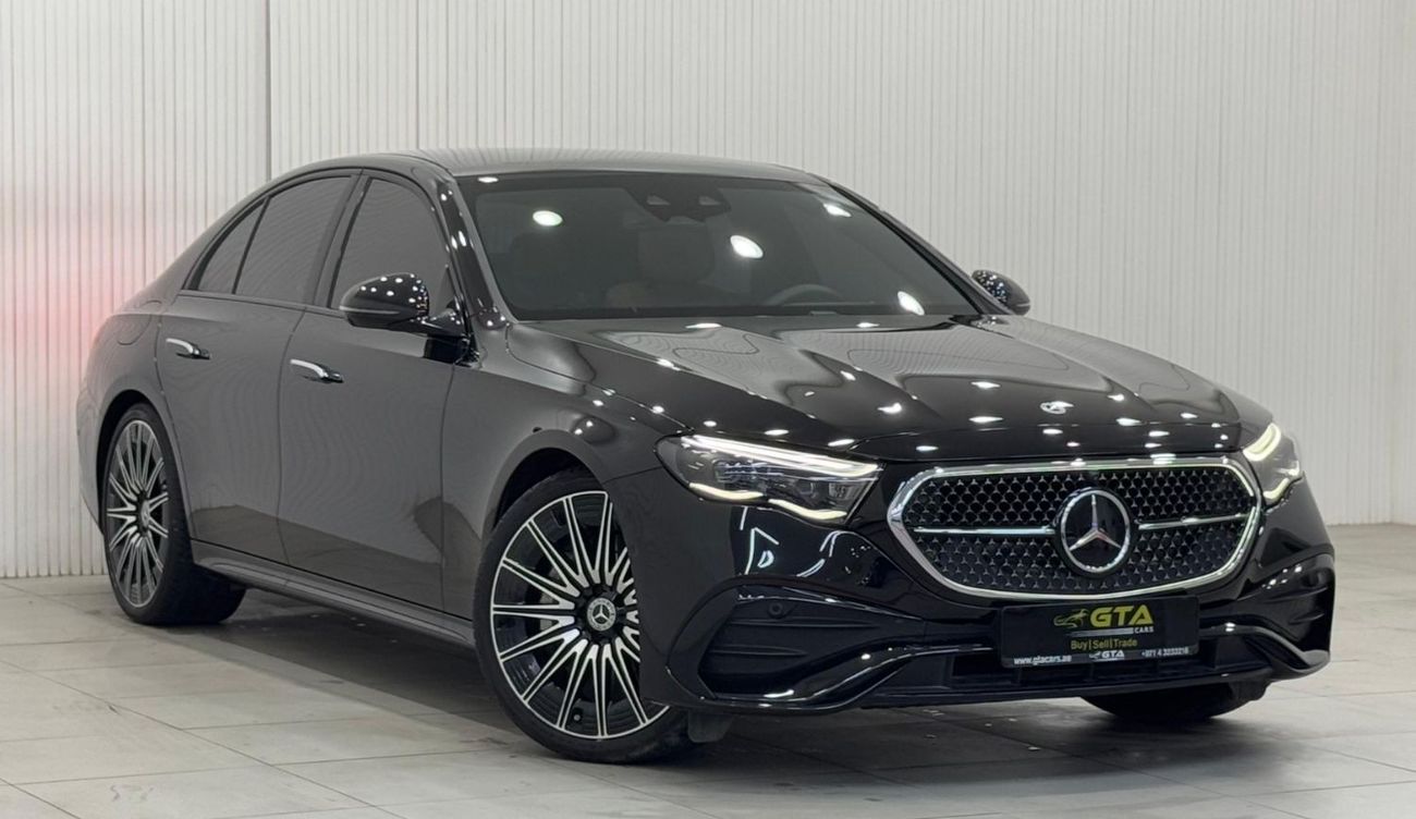Mercedes-Benz E300 AMG 2024 Mercedes Benz E300 AMG, 2029 Mercedes Warranty + Service Pack, Full Options, Very Low Kms,