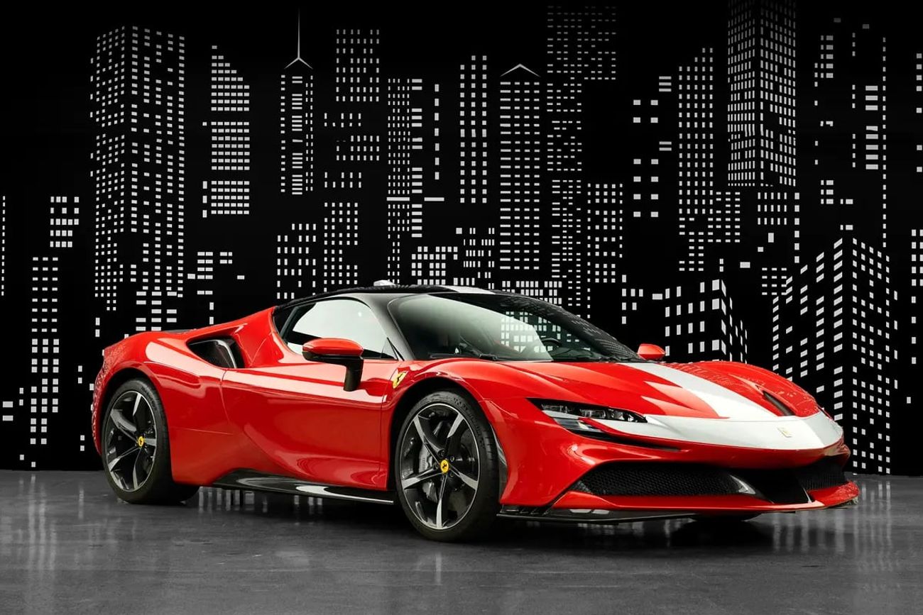 فيراري SF90 ستراديل FERRARI | SF90 STRADDLE | ASSETTO FIORANO | 2022MY | DEALER WARRANTY + SERVICE CONTRACT