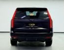 Cadillac Escalade SPORT PLATINUM 2024 Cadillac Escalade Sport Platinum Black Edition, 2028 Cadillac Warranty, Pilot Se