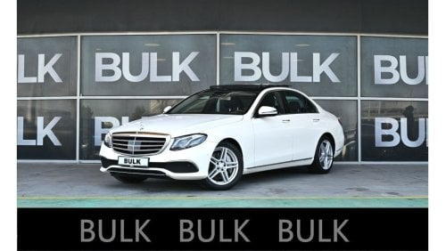 مرسيدس بنز E 400 Mercedes E 400 - AMG Package - Panoramic Roof - Original Paint - AED 2,804 Monthly Payment - 0% DP