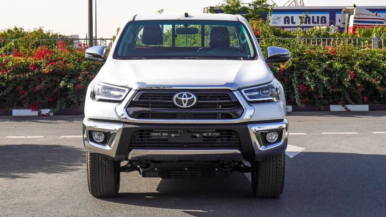 تويوتا هيلوكس ECTAGR005 – 2025  Toyota Hilux Double Cab 2.7L Petrol Manual 4wd – White