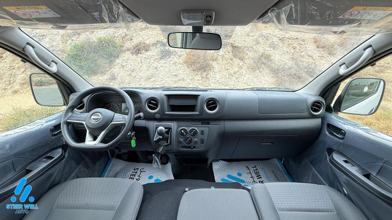 نيسان أورفان NV350 2024 Hi Roof Dry Van 2.5L Petrol Manual GCC Specs RWD