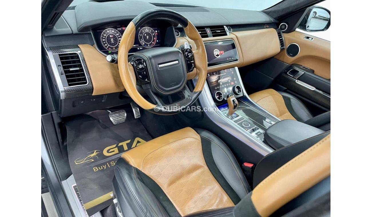 Land Rover Range Rover Sport 2018 Range Rover Sport SVR Full Carbon Fiber, October 2023 Range Rover Warranty-Service History, GCC