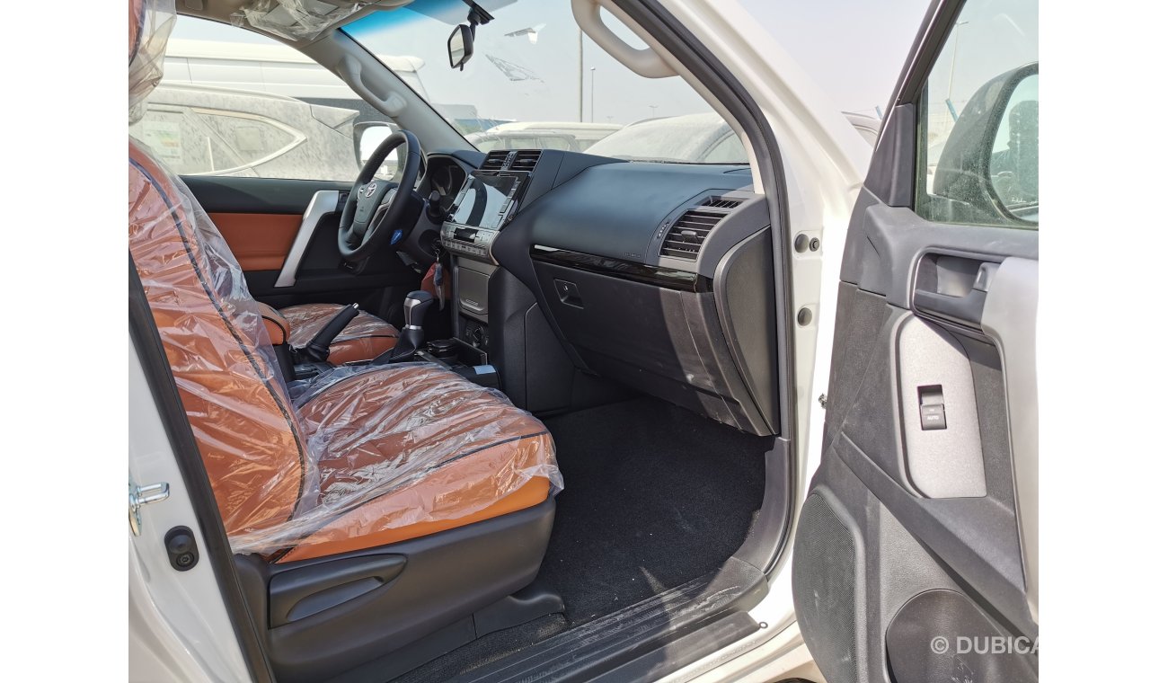 تويوتا برادو 2.7L PETROL, Leather Seats Brown color, Cool box, Sunroof, DVD + Camera, (CODE # TPVXR2021)